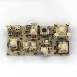 Moc Desert House Village  Star Movie Tatooine Mos Eisley Cantina Compatible 75290 Building Blocks Bricks War Base Toy present