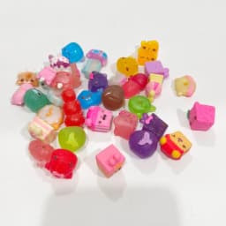Anime 3D Rare Shop Game Market Gadget Figures Kawaii Cute Rainbow Colol Sweet Candy Food Model Collectible Toy Gift for Fans