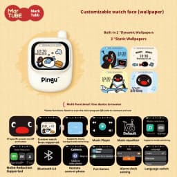 Martube New Pingu Smart Screen Electronic Toy Anime Peripheral Gift Pingu Phone Decor Ornaments Toy Girls Holiday Birthday Gifts
