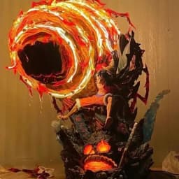 Hot One Piece Gk Anime Figure Luffy With Led Toys Gear 3 Figurine Red Roc Pvc Statue Collectible Model Decoration Birthday Gift