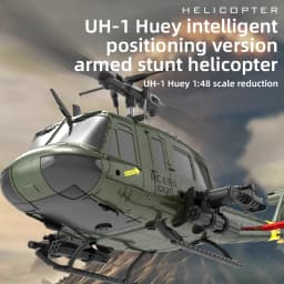 C032 RC Helicopter 2.4G 6-Aixs Gyroscope 6CH Altitude Hold Optical Flow Brushless Remote Control Helicopter Toys