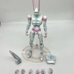 New Anime Figure Super Action Statue D4c Action Figure Jojo Bizarre Adventure Sbr Collectible For Anime Fans Model Toys Ornament