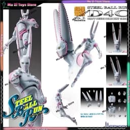 New Anime Figure Super Action Statue D4c Action Figure Jojo Bizarre Adventure Sbr Collectible For Anime Fans Model Toys Ornament