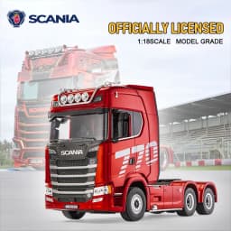 HUINA 1501 2.4G RC Truck With Light 1:18 4WD Full Scale 19CH Remote Control Car Alloy Heavy Truck Trailer Model Toy For Kid Gift
