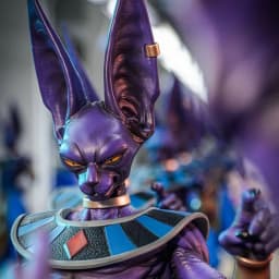 New Jt Statue Dragon Ball Beerus Action Figures 53cm Destruction Of God Anime Peripheral Art Play Ornaments Gifts