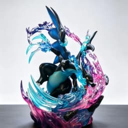 24cm/9.44in Anime Pokemon Figure Charizard X Action Figures Pvc Statue Desktop Ornamen Collection Model Toys Gifts