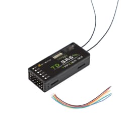 FrSky TD SR6 2.4G/900M Dual-Band Receiver with 6 PWM Channels, Built-in Stabilization & Black Box Function for Telemetry Devices