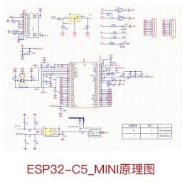 ESP32-C5 Core Board ESP32 C5HF4 RISC-V 32-bit WiFi 6 BLE 5.3 Zigbee3.0 Thread1.4 IoT Development Board Type-C Port