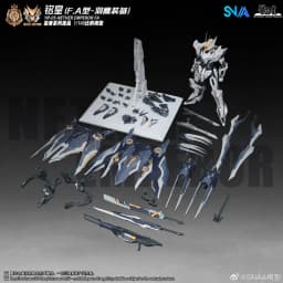 【In Stock】SNAA MG 1/100 YR-05 Nether Emperor FA Full Armor Ver. Assembly Model Kit Action Figure Robot Plastic Model Toy Gifts