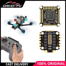 DAKEFPV H743 Flight Controller and ESC Combo for FPV Drone, Betaflight H7FC & 4in1 70A ESC, Support 3-12S, for Analog HD System
