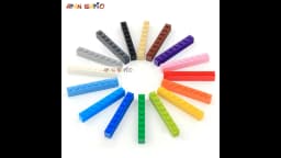 100pcs Thick  1x8 Dot DIY Building BlocksFigures Bricks Educational Creative Size Compatible With 3008 Plastic Toys for Children