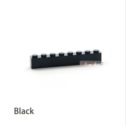 100pcs Thick  1x8 Dot DIY Building BlocksFigures Bricks Educational Creative Size Compatible With 3008 Plastic Toys for Children