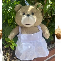 43cm 10 Movie Teddy Bear Ted 2 Plush Doll Toy Apron Soft Plush as a Christmas Birthday Gift for Good Friends