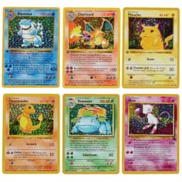 151Pcs/box 1996 year 1st Edition Pokémon card Rare Charizard Pikachu Mewtwo Blastoise Collecting card toys English version