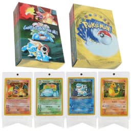 151Pcs/box 1996 year 1st Edition Pokémon card Rare Charizard Pikachu Mewtwo Blastoise Collecting card toys English version
