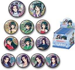 100% AUTHENTIC 2026 New Official Eaki The Apothecary Diaries Stained Glass Series Badge Blind Box, Anime Merch Trendy Toy Myster