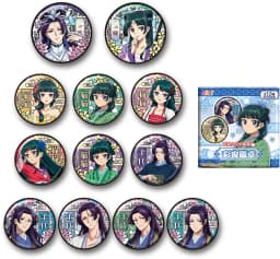100% AUTHENTIC 2026 New Official Eaki The Apothecary Diaries Stained Glass Series Badge Blind Box, Anime Merch Trendy Toy Myster