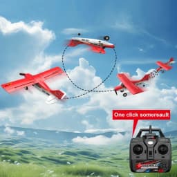 Qidi560 RC Plane Moore M7 Off-road 4CH Remote Control Airplane Brushless Fixed Wing Aircraft Model EPP Foam Toys for Children