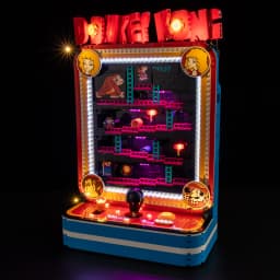 LED Light Kit Suitable for LEGO Super Donkey Kong™ Arcade 72051 Building Blocks