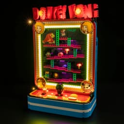 LED Light Kit Suitable for LEGO Super Donkey Kong™ Arcade 72051 Building Blocks
