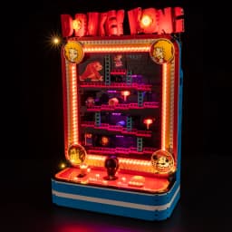 LED Light Kit Suitable for LEGO Super Donkey Kong™ Arcade 72051 Building Blocks