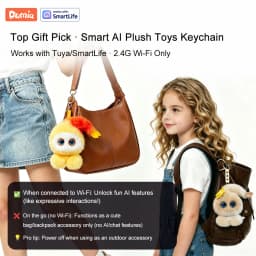 AI-Powered Talking Doll Electronic Pet Smart Robot Doubao Emotional Companion Mushroom Elf Toy Gift