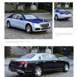 1:24 RC Auto Door S680 Alloy Car Model Sound Light Toy Diecast Alloy Car Model Collectible Gift
