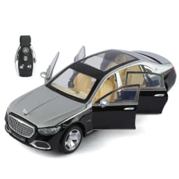 1:24 RC Auto Door S680 Alloy Car Model Sound Light Toy Diecast Alloy Car Model Collectible Gift