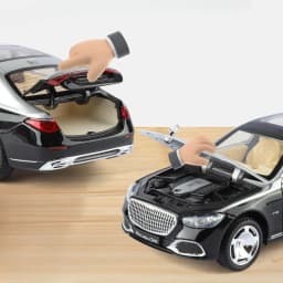 1:24 RC Auto Door S680 Alloy Car Model Sound Light Toy Diecast Alloy Car Model Collectible Gift