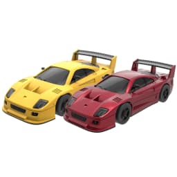 LDARC S100 1:64 1/64 RC Mini Vehicle/Racing Car, CT03 2.4Ghz 10CH Remote Controller Adults Children'S Toys Gift