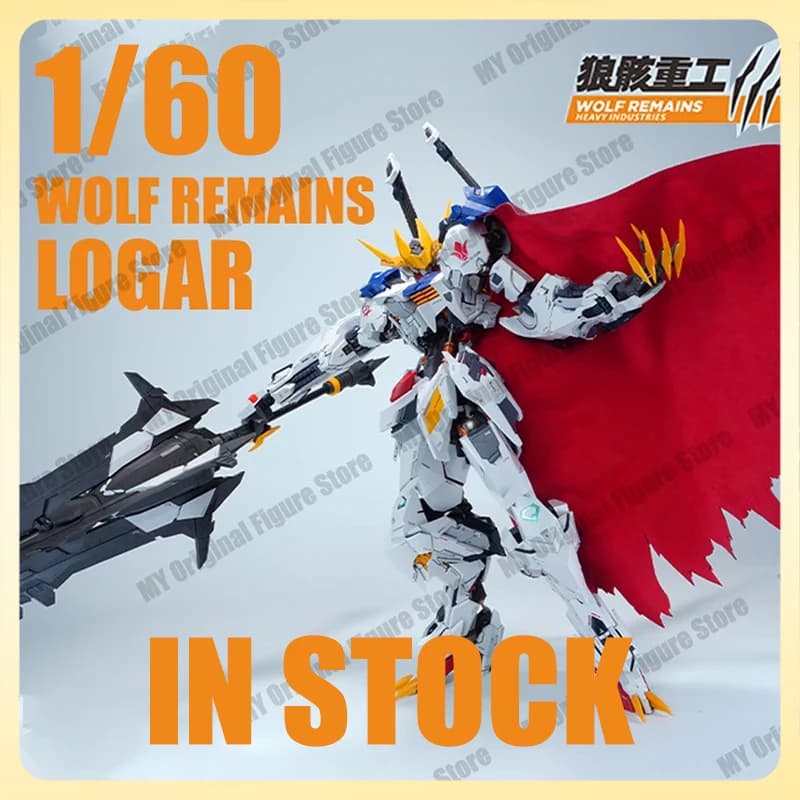 In Stock WOLF REMAINS LOGAR Assembly Model Kit Heavy Industries Roar of the Wilderness Wolf King 1/60 Action Collection Toy