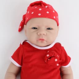 IVITA Beautiful Painted Realistic Silicone Reborn Baby Dolls Shipped from Brazil Warehouse for Children Christmas Gift
