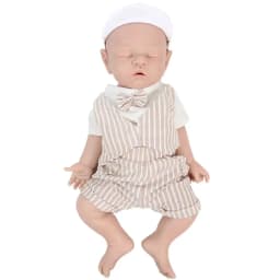 IVITA Beautiful Painted Realistic Silicone Reborn Baby Dolls Shipped from Brazil Warehouse for Children Christmas Gift