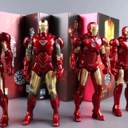 ZD Toys Marvel Studios Iron Man MK3 Action Figure MK35 MK24 MK40 MK38 Tony Stark Ironman Figure Action Collect Toy Gift