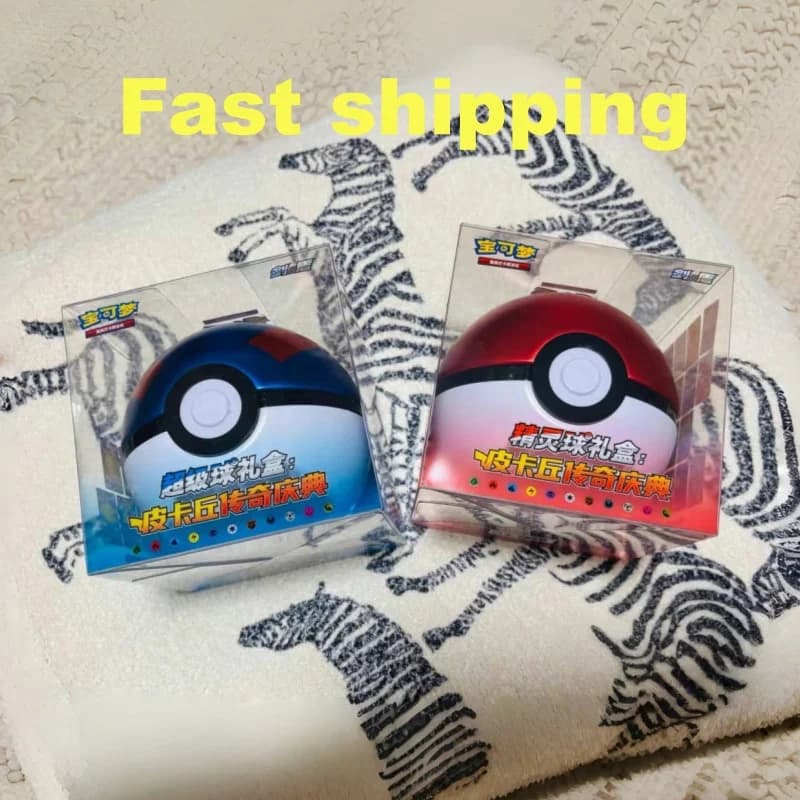 Hot Sale Original Poke Ball Master Balls Premium Ball Gift Box PokéMon Cards Ptcg Simplified Chinese Original Pack Birthday Gift