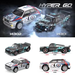 Remote control Car MJX Hyper Go 1:14 2.4G 4WD electric brushed high speed off-road Monster Truck for children