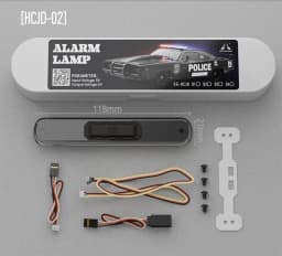 Rc Car Roof Lamp 7 Colors And 12 Modes Led Light Bar For 1/10 Rc Crawler Trax/as Trx4 Trx4m Axial Scx10 Scx24 Rgt D90 Yikong Hsp