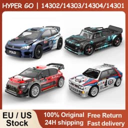 HYPER GO RC MJX 14304 14303 14302 High Speed Drift Car With Gyroscope - Electric Toy for Kids Volkswagen Racing Gift