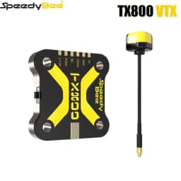 SpeedyBee TX800 VTX 5.8G 48CH PitMode 25mW/200mW/400mW/800mW Output Long Range Transmitter with 5.8 GHz Antenna For RC FPV Drone