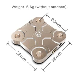 SpeedyBee TX800 VTX 5.8G 48CH PitMode 25mW/200mW/400mW/800mW Output Long Range Transmitter with 5.8 GHz Antenna For RC FPV Drone