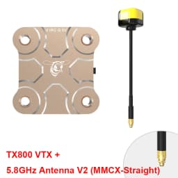SpeedyBee TX800 VTX 5.8G 48CH PitMode 25mW/200mW/400mW/800mW Output Long Range Transmitter with 5.8 GHz Antenna For RC FPV Drone