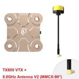 SpeedyBee TX800 VTX 5.8G 48CH PitMode 25mW/200mW/400mW/800mW Output Long Range Transmitter with 5.8 GHz Antenna For RC FPV Drone