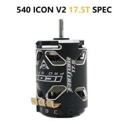 FANTOM 540 V2 10.5T/13.5T/17.5T/21.5T/25.5T Sensored Brushless Motor 3.175 Shaft for 1/10 RC Drift Racing Off-Road On-Road Cars
