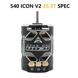 FANTOM 540 V2 10.5T/13.5T/17.5T/21.5T/25.5T Sensored Brushless Motor 3.175 Shaft for 1/10 RC Drift Racing Off-Road On-Road Cars