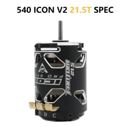 FANTOM 540 V2 10.5T/13.5T/17.5T/21.5T/25.5T Sensored Brushless Motor 3.175 Shaft for 1/10 RC Drift Racing Off-Road On-Road Cars