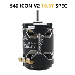 FANTOM 540 V2 10.5T/13.5T/17.5T/21.5T/25.5T Sensored Brushless Motor 3.175 Shaft for 1/10 RC Drift Racing Off-Road On-Road Cars
