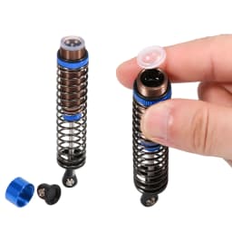 1/10 RC Oil Filled Shock Absorbers Kit for ARMMR HSP LosiTamiya TT02 TT01 WR-02 M05 M06 TA05 On Road Car Drift Car Upgrade Parts