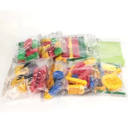 Brand Building Blocks Large Particle 9656 Set Gear Power School Institution Education Enlightenment Children's Toys