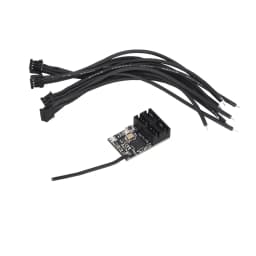 Sanwa FH5 4 Channels Compatible Higt Speed Standard Mini FHSS-5 Receiver For RC Car Racing Drift Car Sanwa M17 MT-5 MT-R Radio