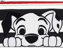 New Loungefly Disney 101 Dalmatians Striped Faux Leather Wallet
